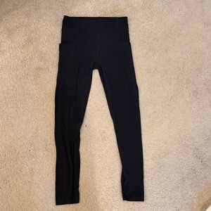 Girls Athleta- Black Leggings